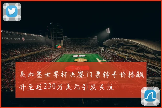 美加墨世界杯决赛门票转手价格飙升至近230万美元引发关注