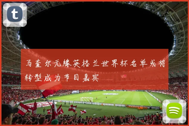 马奎尔无缘英格兰世界杯名单或将转型成为节目嘉宾